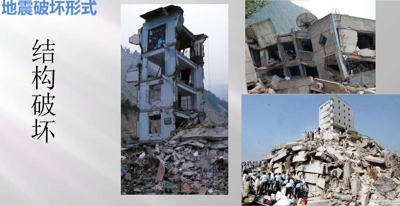 地震破坏建筑物结构